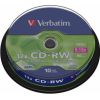 Matricas CD-RW SERL Verbatim 700MB 12x, 10 Pack Spindle