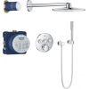 Grohe iebūvējamā dušas termostata komplekts SmartControl Perfect Rainshower 310, 3 režīmi, hroms