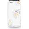 Beeyo Flower Dots Aizmugurējais Silikona Apvalks priekš Samsung G920 Galaxy S6 Caurspīdīgs - Sudrabs