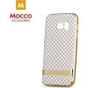 Mocco Blocks Plating Silikona Apvalks Priekš Apple iPhone 7 / 8 Caurspīdīgs - Zeltains