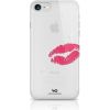 White Diamonds Lipstick Kiss Aizmugurējais Plastikāta Apvalks ar Swarovski Kristāliem Priekš Samsung G920 Galaxy S6 Caursīdīgs