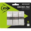 Tennis racket overgrip Dunlop GECKO-TAC white 3pcs- blister