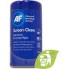 Screen-Clene TFT/LCD- Tub of screen cleaning wipes 100psc ECO AF