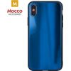 Mocco Aurora Glass Silikona Apvalks Priekš Apple iPhone XS Max Zils