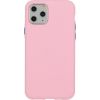 Mocco Soft Cream Silicone Back Case Aizmugurējais Silikona Apvalks Priekš Apple iPhone 12 Mini Gaiši rozā