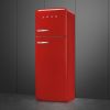 SMEG FAB30RRD3 50's Style 172cm A+++ Ledusskapis Red