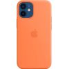 Apple iPhone 12 mini Silicone Case with MagSafe Kumquat