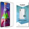 Fusion Ultra Clear Series 2 mm silikona aizsargapvalks Samsung M515 Galaxy M51 caurspīdīgs (EU Blister)