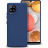 Mocco Liquid Silicone Soft Back Case Aizmugurējais Silikona Apvalks Priekš Samsung Galaxy A42 5G Zils