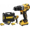 Dewalt Urbjmašīna 12V (DCD706D2-QW)