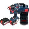 Bosch GDX 18V-200 C Professional (2x5.0Ah, 1880CV, L-Boxx) Akumulatora triecienskrūvgriezis/triecienatslēga