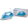 Iron Mesko MS 5023 Blue/White, 2200 W, With cord, Anti-scale system, Vertical steam function