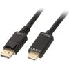 Cable Lindy DisplayPort - HDMI 1m (36921)