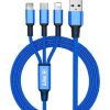 ILike  Charging Cable 3 in 1 CCI02 Blue