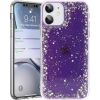 Fusion Glue Glitter silikona aizsargapvalks Samsung A326 Galaxy A32 5G violets