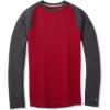 Smartwool Termo krekls M'S Merino 250 Crew S Tibetan Red/Charcoal Heater