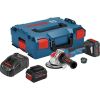 Bosch GWX 18V-10 SC Professional (2x8.0Ah ProCORE18V, CoMo, 1880CV, L-Boxx) Akumulatora slīpmašīna