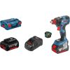 Bosch GDX 18V-200 C Professional (2x5.0Ah, CoMo, 1880CV, L-Boxx) Akumulatora triecienskrūvgriezis/triecienatslēga