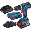 Bosch GSB 18V-60 C Professional (2x4.0Ah ProCORE18V, GAL 18V-40, L-Boxx) Akumulatora triecienurbjmašīna-skrūvgriezis