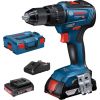 Bosch GSB 18V-55 Professional (2x2.0Ah, GAL 18V-40, L-Case) Akumulatora triecienurbjmašīna-skrūvgriezis