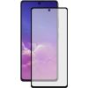 Fusion Full Glue 5D Tempered Glass Aizsargstikls Pilnam Ekrānam Samsung G770 Galaxy S10 Lite / A915 Galaxy A91 Melns