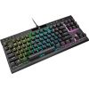 Corsair K70 RGB TKL  Mechanical Gaming keyboard, RGB LED light, NA, Wired, Black