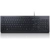 Lenovo Essential Wired Keyboard  Wired via USB-A, Keyboard layout US Euro, Black