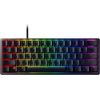 Razer Huntsman Mini 60%, Gaming, Opto-Mechanical, RGB LED light, Nordic, Black, Wired