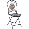 Krēsls MOSAIC 38x38xH93cm, saliekams, metāla rāmis