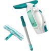 LEIFHEIT Vakuuma logu tīrītājs Dry&Clean ar logu mazgātāju un kātu 43cm