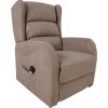 Recliner armchair BARRY 77x90xH106cm, electrical, brown