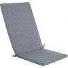 Покрытие для стула со спинкой SIMPLE GREY 48x115x3cm, серый, 100%полиэстер, ткань 757