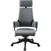 Рабочий стул DELPHI 60x47xH116-128,5см, сиденье и спинка: ткань, цвет: серый