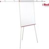 2X3 Balta magnētiska tāfele Euro  Red 70x100 ar statīvu