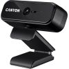 CANYON C2N 1080P full HD 2.0Mega fixed focus webcam with USB2.0 connector, 360 degree rotary view scope, built in MIC, Resolution 1920*1080, viewing angle 88°, cable length 1.5m, 90*60*55mm, 0.095kg, Black