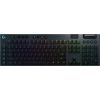 LOGITECH G915 LIGHTSPEED Wireless RGB Mechanical Gaming Keyboard - GL Tactile - CARBON - PAN - 2.4GHZ/BT - NORDIC - TACTILE SWITCH