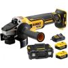 Dewalt DCG405P3-QW Leņķa slīpmašīna 125mm, XR 18V, 1000W