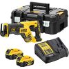 Dewalt DCS367P2-QW akumulatora zobenzāģis 18V XR 2x5.0Ah