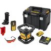 Dewalt DCE074D1R-QW 18V XR Li-ion pašlīmeņojošs rotējošais lāzera līmeņrādis - sarkans