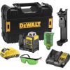 Dewalt DCE080D1GS-QW 18V XR Li-ion pašlīmeņojošs rotējošais lāzera līmeņrādis - zaļš