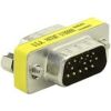 DELOCK Adap Gender Changer VGA male-male