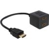 DELOCK Adap HDMI HighSpeed w. Ethernet