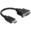 DELOCK Adapterkabel HDMI St > DVI 24+1 B