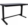 Desk ERGO adjustable with 1-motor, black