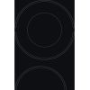 Ariston Hotpoint Hob HR 632 B Vitroceramic, Number of burners/cooking zones 4, Touch control, Timer, Black