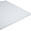 Table top ERGO 140x80cm, white grey