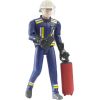 BRUDER Fireman with accessories,60100