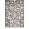 Ковер LOTTO-1 160x230см, темно-серый / белый треугольник