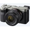 ILCE-7CL Sony Alpha A7C Full-frame Mirrorless Interchangeable Lens Camera with Sony FE 28-60mm F4-5.6 Zoom Lens, Silver