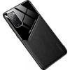 Mocco Lens Leather Back Case Кожанный чехол для Apple Iphone 12 Черный